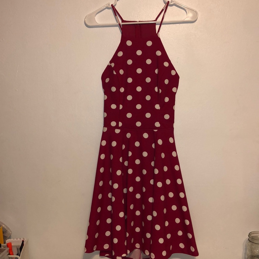 polka dot dress